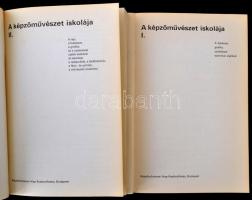 A képzőművészet iskolája I-II. kötet. (A festészet, grafika, szobrászattechnikai eljárásai; A rajz, ...