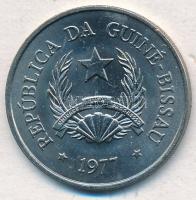 Bissau-Guinea 1977. 5P Cu-Ni FAO tanúsítvánnyal T:1- Guinea-Bissau 1977. 5 Pesos Cu-Ni Al FAO with certificate C:AU Krause KM#20