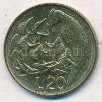 San Marino 1975. 20L Al-Br "FAO" T:1-
San Marino 1975. 20 Lire Al-Br "FAO" C:AU...