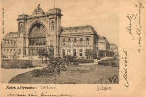 1899 Budapest VII. Keleti pályaudvar. Anton Ganz (EK)