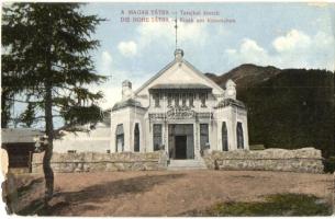 Tátra, Tatry; Tarajkai Kioszk, étterem és kávéház / Kiosk am Kämmchen / Hrebienok Kiosk restaurant and cafe (Rb)