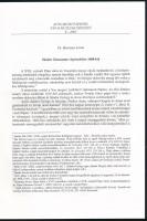 2 db kiadvány - A Bajai Könyvtár kincsei + Pápai Múzeumi Értesítő különlenyomat. Kiadói papírkötés, ...