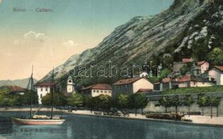 Kotor, Cattaro; port, ship (EK)