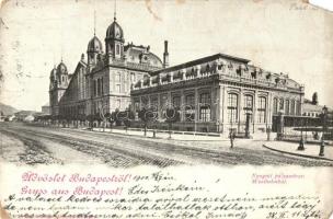 1900 Budapest VI. Nyugati pályaudvar, vasútállomás. Schmidt Edgar (EM)