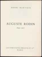 2 db idegen nyelvű könyv Rodien-ről: 
Ionel Jianou: Rodin. C. Goldscheider előszavával. Paris, 1979...