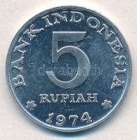 Indonézia 1974. 5R Al "FAO - Családtervezési Program" tanúsítvánnyal T:1-
Indonesia 1974....