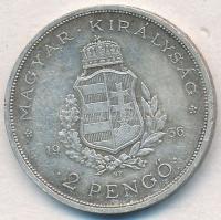 1936. 2P Ag "Liszt Ferenc" T:2 ph., kis patina
Adamo P7.3
