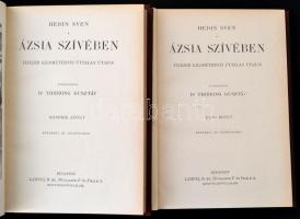 Sven Hedin: Ázsia szívében I-II. kötet. Tízezer kilométernyi úttalan utazás. Fordította: Dr. Thirrin...
