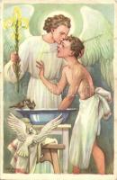 10 db RÉGI használatlan Cserkész Levelezőlapok Kiadóhivatal cserkész motívumlap, Márton L. szignóval...