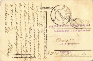 A cserkész egyeneslelkű. A Magyar Cserkészszövetség kiadása / Hungarian boy scout art postcard s: Má...