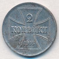 Német Birodalom / I.Világháború / Keleti Főparancsnokság 1916A 2k Fe T:2 patina
German Empire/ WWI ...