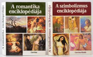 A romantika enciklopédiája. + A szimbolizmus enciklopédiája. Bp., 1980 Corvina. Kiadói védőborítóval