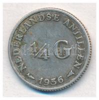 Holland Antillák 1956. 1/4G Ag "Julianna" T:2,2- patina
Netherlands Antilles 1956. 1/4 Gu...