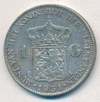 Hollandia 1931. 1G Ag "I. Vilma" T:2
Netherlands 1931. 1 Gulden Ag "Wilhelmina I&quo...