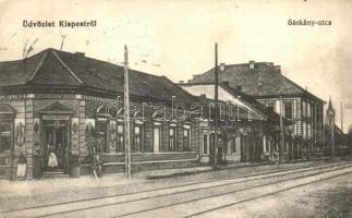 1915 Budapest XIX. Kispest, Sárkány utca, Wert Bernát üzlete