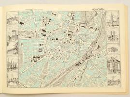 cca 1980 A MALÉV járatinformációs füzete a célállomások térképével, rajzokkal, jó állapotban, 64p