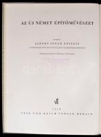 Speer, Albert: Az új német építőművészet. Neue deutsche Baukunst. Nerlin, 1940, Volk und Reich Verla...
