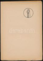 Tormay Cécile: Bujdosó könyv. Feljegyzések 1918-1919-ből. I. kötet. Bp., 1921, Pallas, 339 p. Másodi...