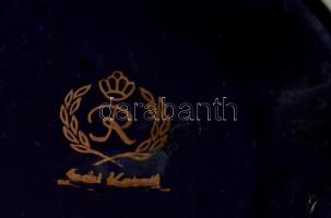 Reichenbach nagy váza, matricás, jelzett, enyhe kopással, m:34 cm