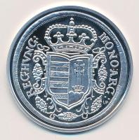 DN "Magyar tallérok utánveretben - Rákóczi féltallér 1706" Ag emlékérem tanúsítvánnyal (10...