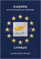 Ciprus 2004. 1c-50c (6xklf) forgalmi sor, Europa - A tíz új tagállam sorozat + 2004. Europa / Ciprusi Köztársaság - Nicosia jelzett Ag emlékérem T:1 Cyprus 2004. 1 Cent - 50 Cents (6xdiff) coin set from the Europa - De tien nieuwe EU-Lidstaten + 2004. Europa / Republic of Cyprus - Nicosia hallmarked Ag commemorative medallion C:UNC
