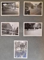 cca 1930 Egy franciaországi és svájci utazás képei, különféle helyszínekkel (Pantheon, Párizs; Stüss...