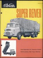 cca 1962 Albion Super Reiver, angol nyelvű autós prospektus