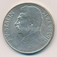 Csehszlovákia 1949. 100K Ag Sztálin T:1-  Czechoslovakia 1949. 100 Korun Ag Stalin C:AU  Krause KM#30