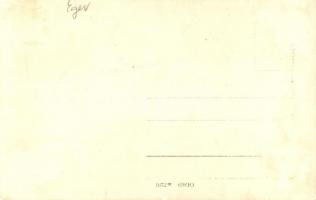 Eger, Vasúti átvágás, iparvasút, vagonok. photo (megerősített sarok / restored corner)