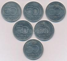 2006. 50Ft "125 éves a Magyar Vöröskereszt" (6x) T:1-,2