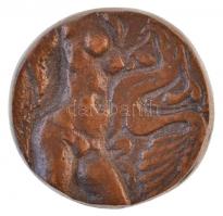 Tóth Sándor (1933-) 1982. "Gratis" kétoldalas Br emlékérem (24mm) T:2