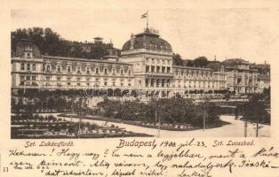 1900 Budapest II. Szent Lukács fürdő (EB)