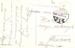 Lady with girl. B.K.W.I. 201-1. s: Mela Koehler + "K.u.K. Reservespital in Békéscsaba Katonai á...