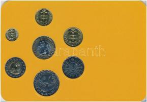 Portugália 1999-2000. 1E-200E (7xklf) forgalmi sor karton dísztokban T:1,1-
Portugal 1999-2000. 1 E...