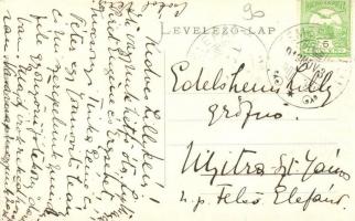 Temesújfalu, Temesvár-Újfalu, Neudorf; Gróf Zselénszky kastély. Edelsheim Ilona Lilly grófnőnek címz...