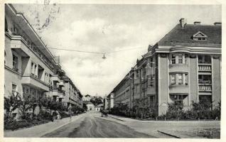 1938 Ungvár, Uzshorod, Uzhorod; utcakép / street view + 1938 Ungvár visszatért So. Stpl. (EK)