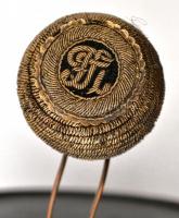 cca 1910 Gyalogostiszti csákó, készítője: Szegő Emil Marosvásárhely, méret:50, viseltes állapotban. ...