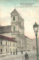 1924 Budapest II. Margit körút, Szent Ferencrendi templom zárda és iskola