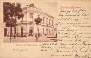 1902 Balassagyarmat, Fő és Teleki utca sarka, gyógyszertár, Darvai Ármin kiadása