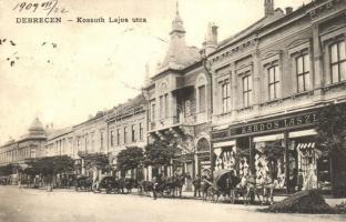 1909 Debrecen, Kossuth Lajos utca, Kardos László kelengye üzlete