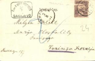 1901 Melence, Melenze, Melenci; Schlammbad / iszapfürdő, fürdőház. Felvette és kiadja Oldal / mud ba...