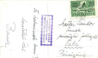 1949 Szentgotthárd, gyárépület. Székely Endre photo