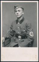 cca 1943 Német katona fotója 9x14 cm / German soldier