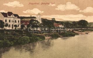 1916 Nagyvárad, Oradea; Bunyitay liget / riverbank