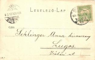 1904 Budapest I. Gellérthegy, Szent Gellért szobor (EB)