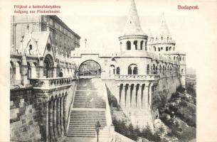 Budapest I. Följárat a halászbástya