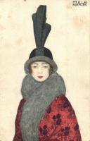 Lady with hat. B.K.W.I. 481-1. s: Mela Koehler (EK)