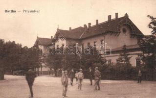 1916 Ruttka, Vrútky; Vasútállomás / railway station