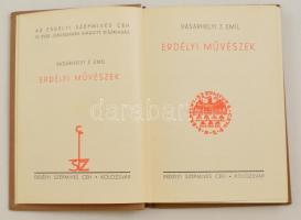 Vásárhelyi Z. Emil: Erdélyi művészek. Kolozsvár, é. n., Erdélyi Szépmíves Céh. Vászonkötésben, jó ál...