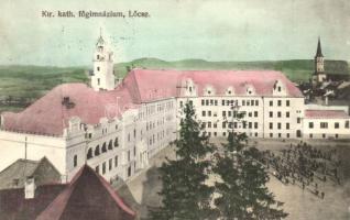 1914 Lőcse, Levoca; Kir. katolikus főgimnázium / grammar school